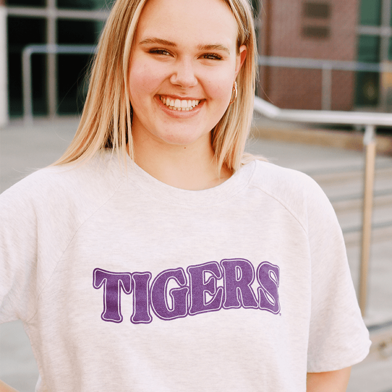 LSU Groovy Tigers Pullover - Shop B-Unlimited