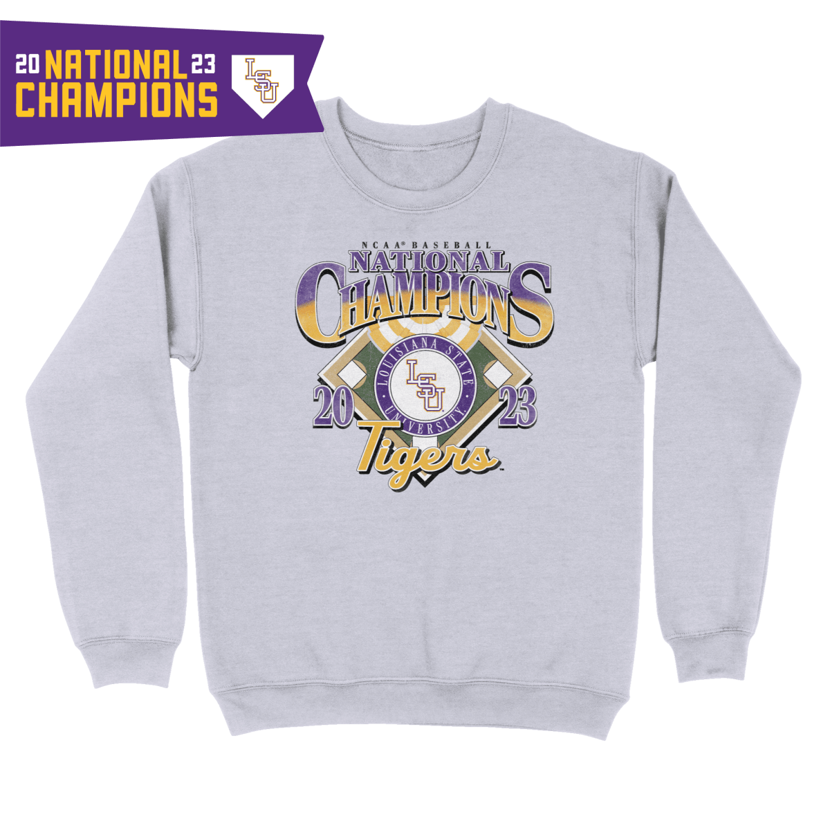 Lsu 2025 baseball sweatshirt