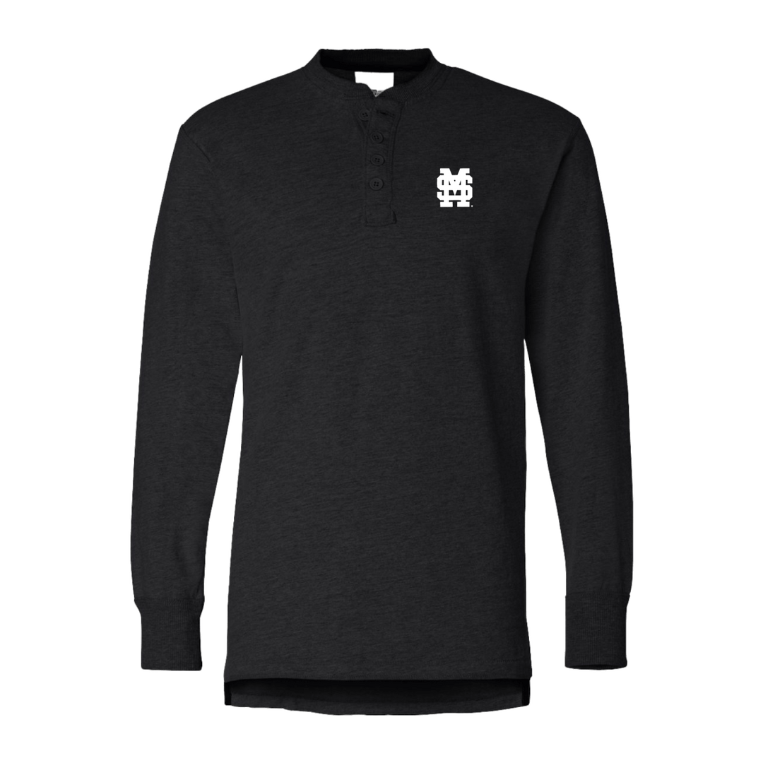 M over S Long Sleeve Henley - Shop B - Unlimited - men henley