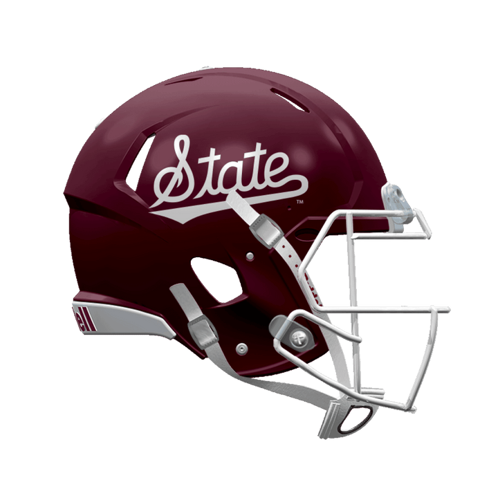 Mississippi State University Riddell Speed Authentic Helmet - Shop B - Unlimited - novelty misc