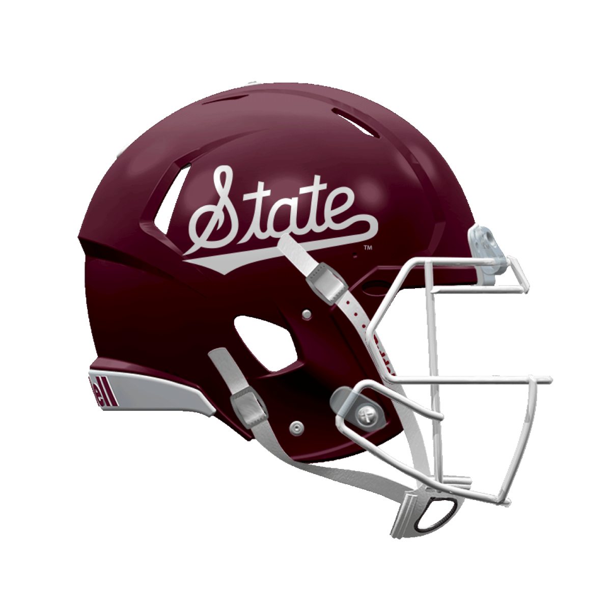 Mississippi State University Riddell Speed Authentic Helmet - Shop B - Unlimited - novelty misc