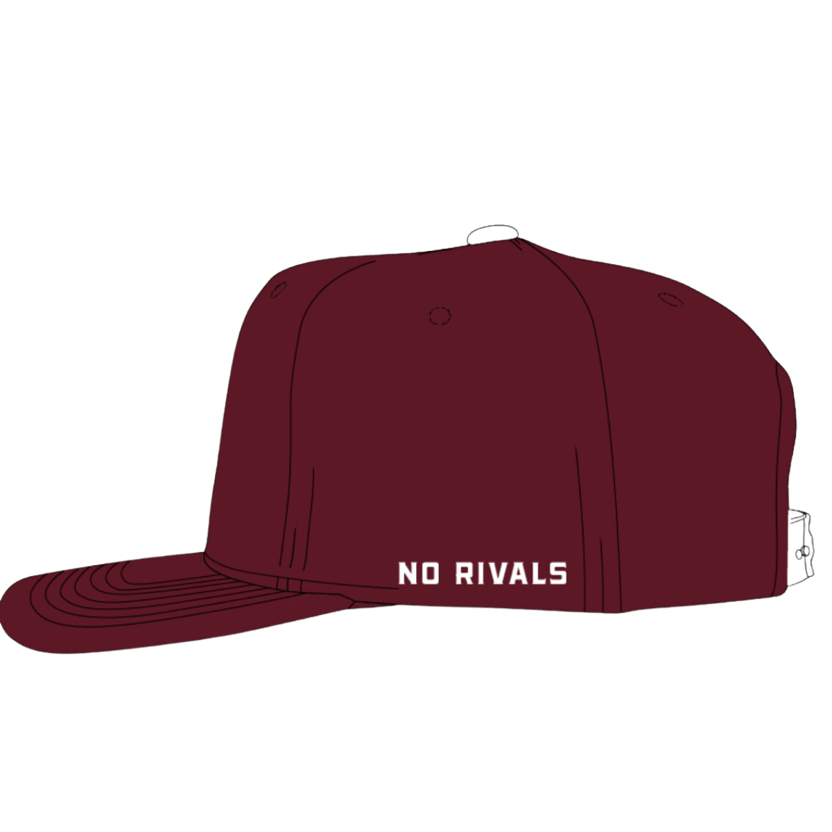 Mississippi State University Upside Down Hat - Shop B - Unlimited - caps adjustable