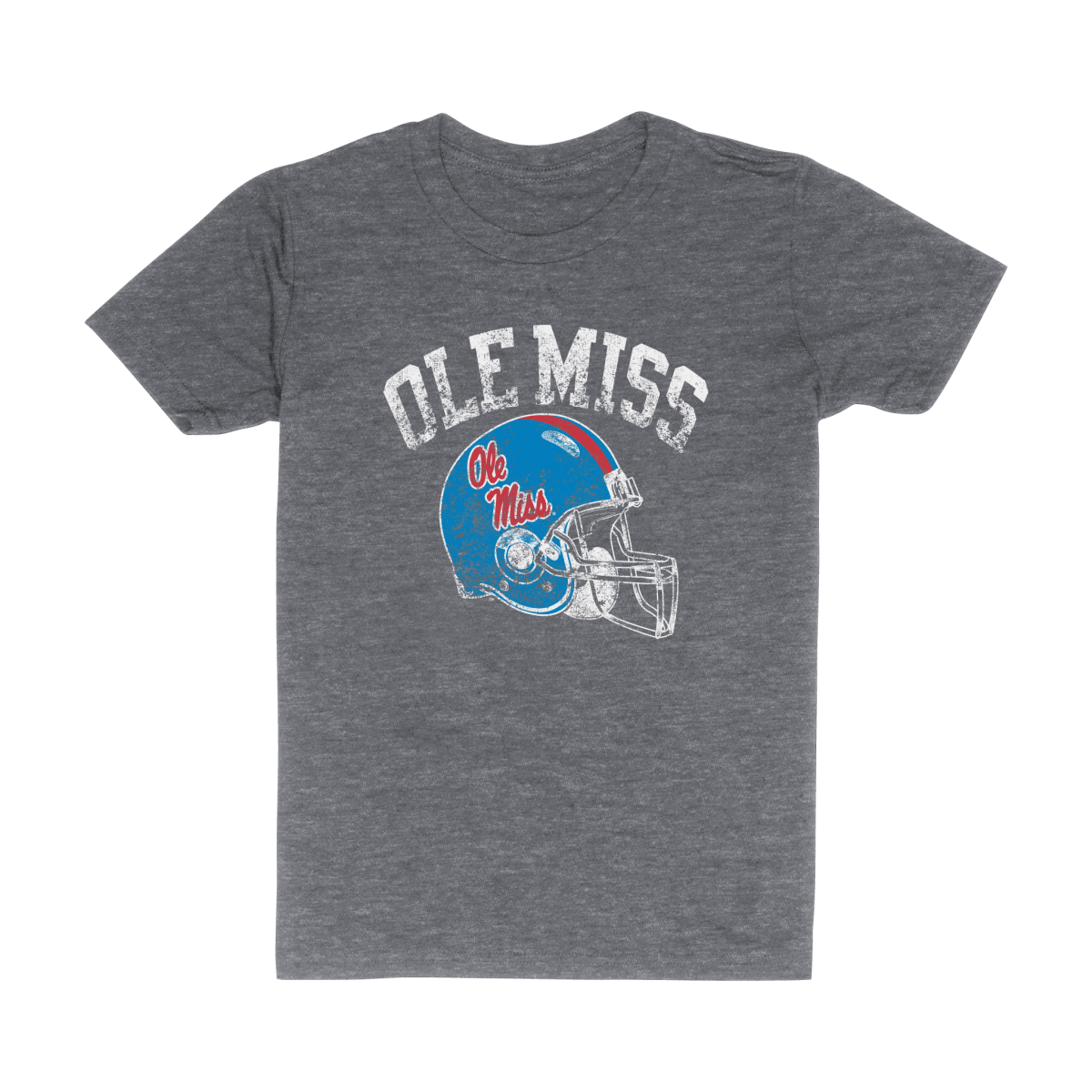 Ole Miss Powder Blue Helmet Youth T - Shirt - Shop B - Unlimited - youth tee