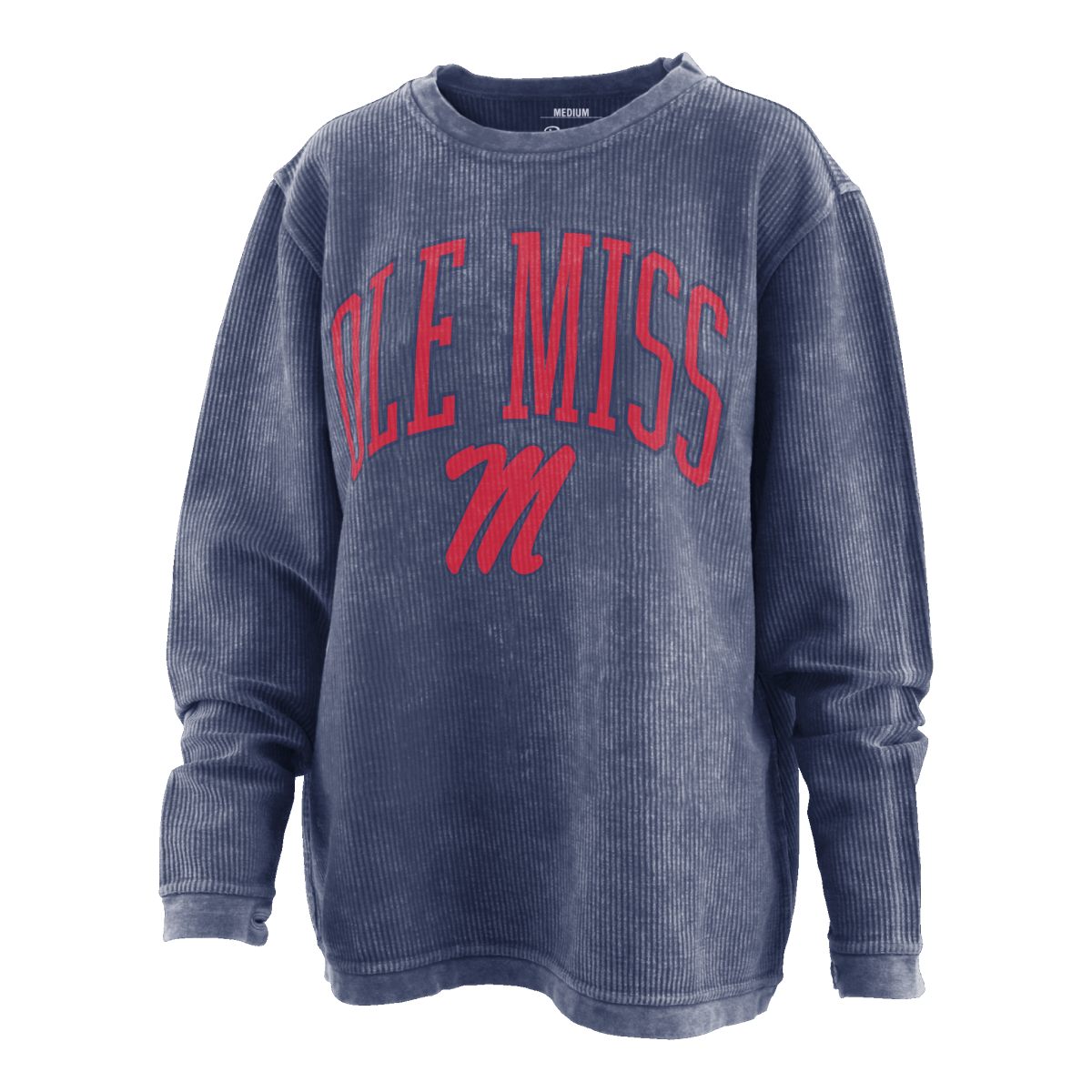 Ole Miss Pressbox Comfy Corded Sweatshirt New Z Shop.B Unlimited
