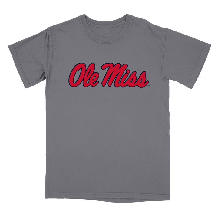 Ole Miss Script Logo Youth T - Shirt - Shop B - Unlimited - youth tee