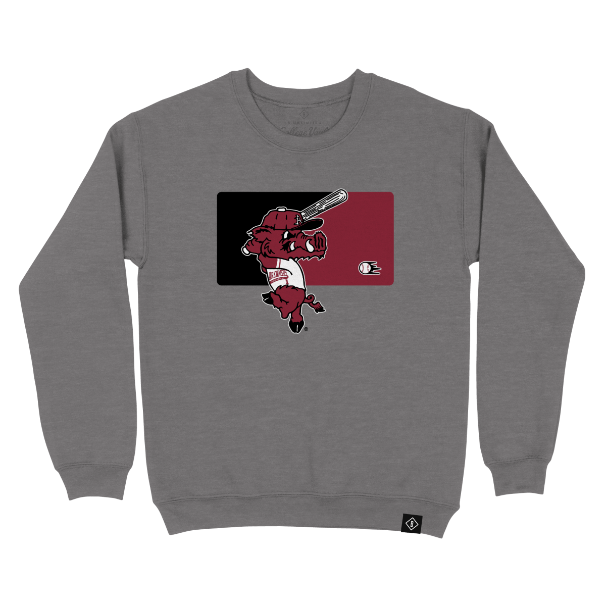University of Arkansas Vault Major Ribby Sweatshirt - Shop B - Unlimited - men fleece