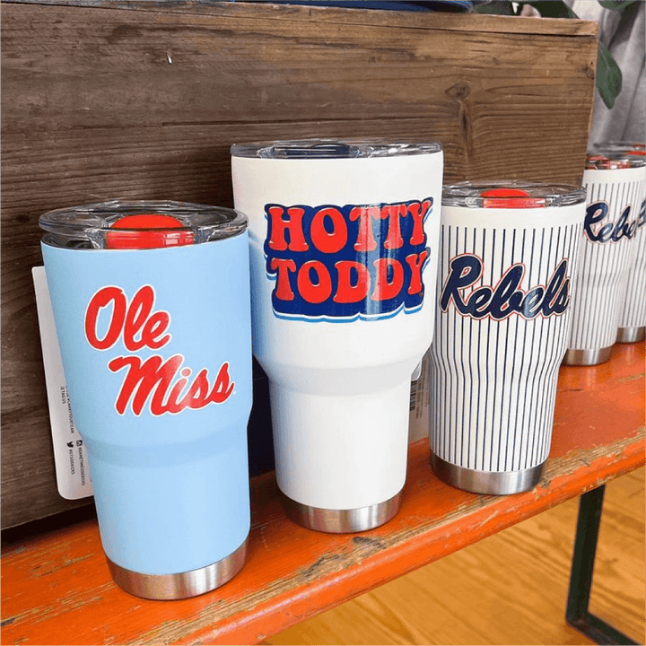 University of Mississippi 20oz School Tumbler - Shop B - Unlimited - novelty drinkware