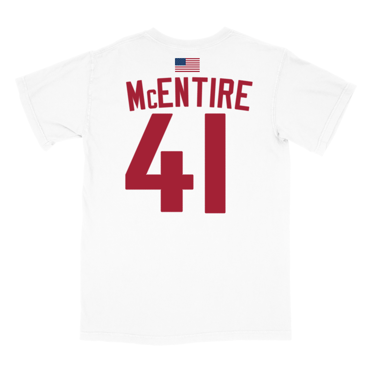 Will McEntire White Jersey T - Shirt - Shop B - Unlimited - men tee