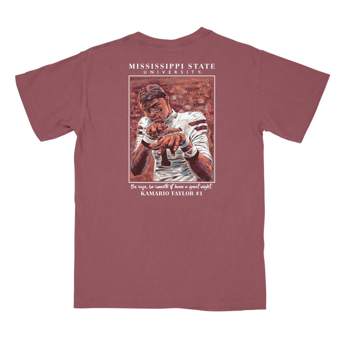 Kamario Taylor Be Safe, Be Smooth & Have A Great Night T-Shirt