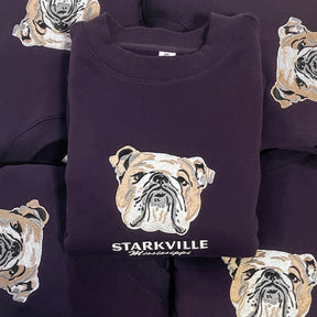 Starkville Embroidered Mascot Sweatshirt