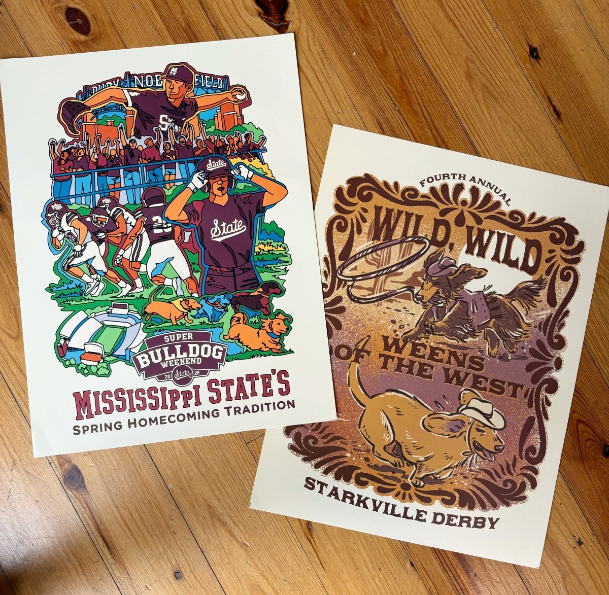 2026 Super Bulldog Weekend Poster - Game Day Apparel - 