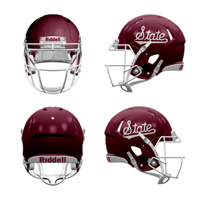 Mississippi State University Riddell Speed Authentic Helmet