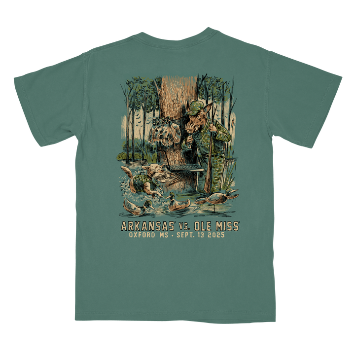 Arkansas vs. Ole Miss Game Day 2025 T-Shirt