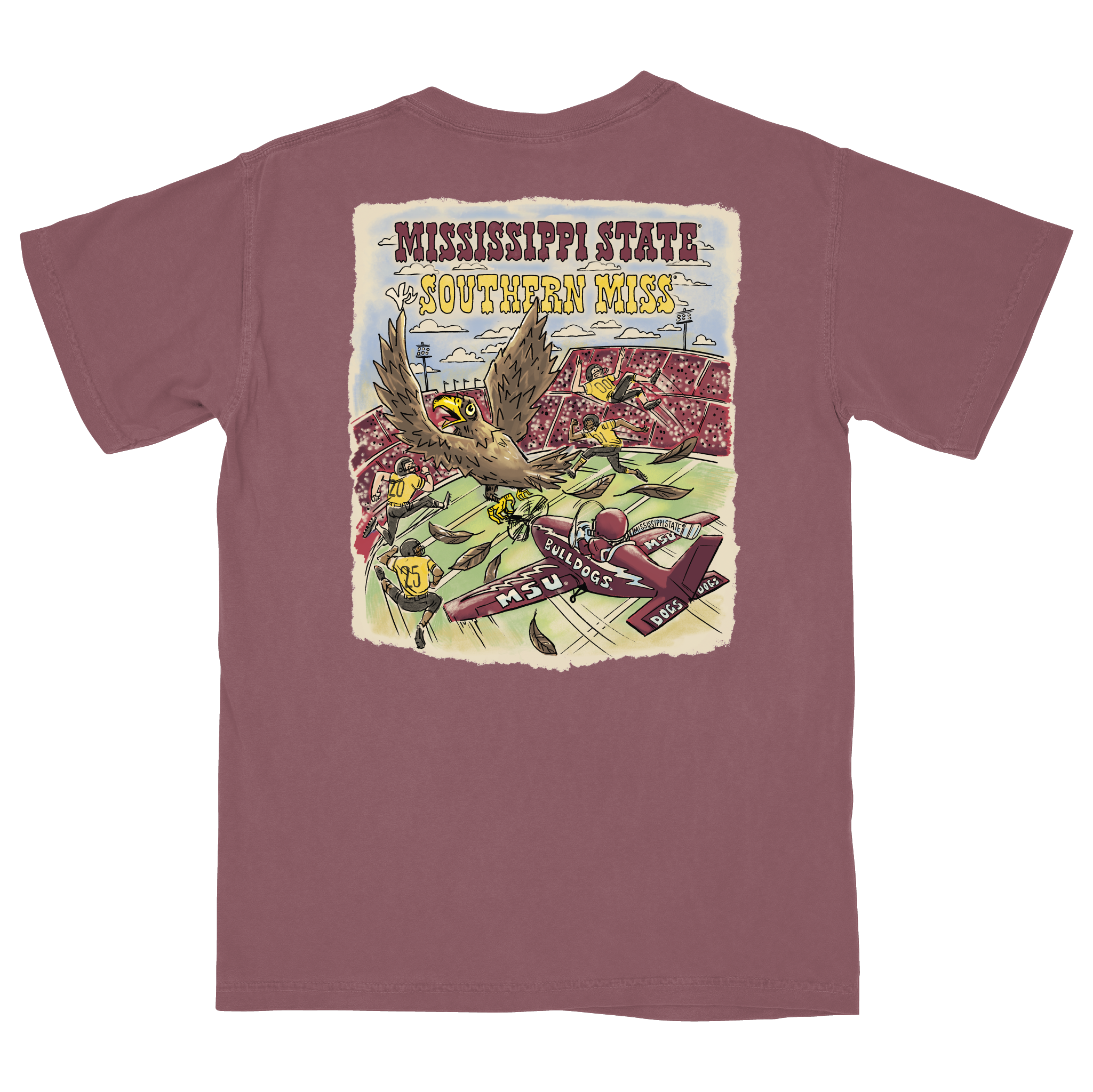 Mississippi State vs. Southern Miss Game Day 2025 T-Shirt