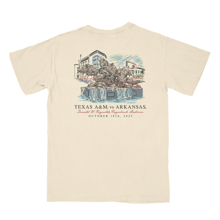 Arkansas vs Texas A&M Game Day 2025 T-Shirt