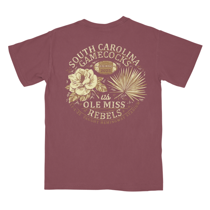 South Carolina vs. Ole Miss Game Day 2025 T-Shirt