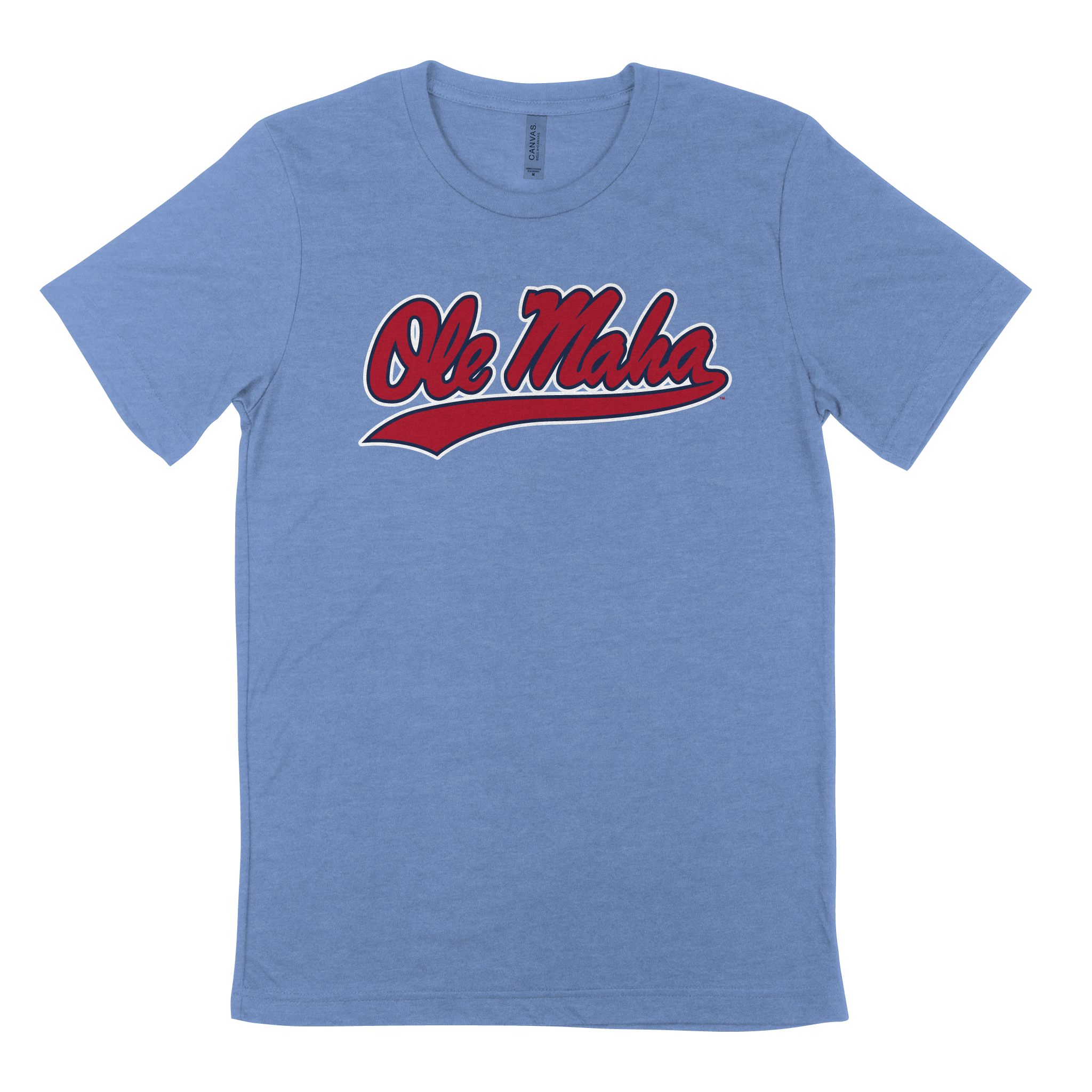 University of Mississippi Olemaha Powder Blue T-Shirt