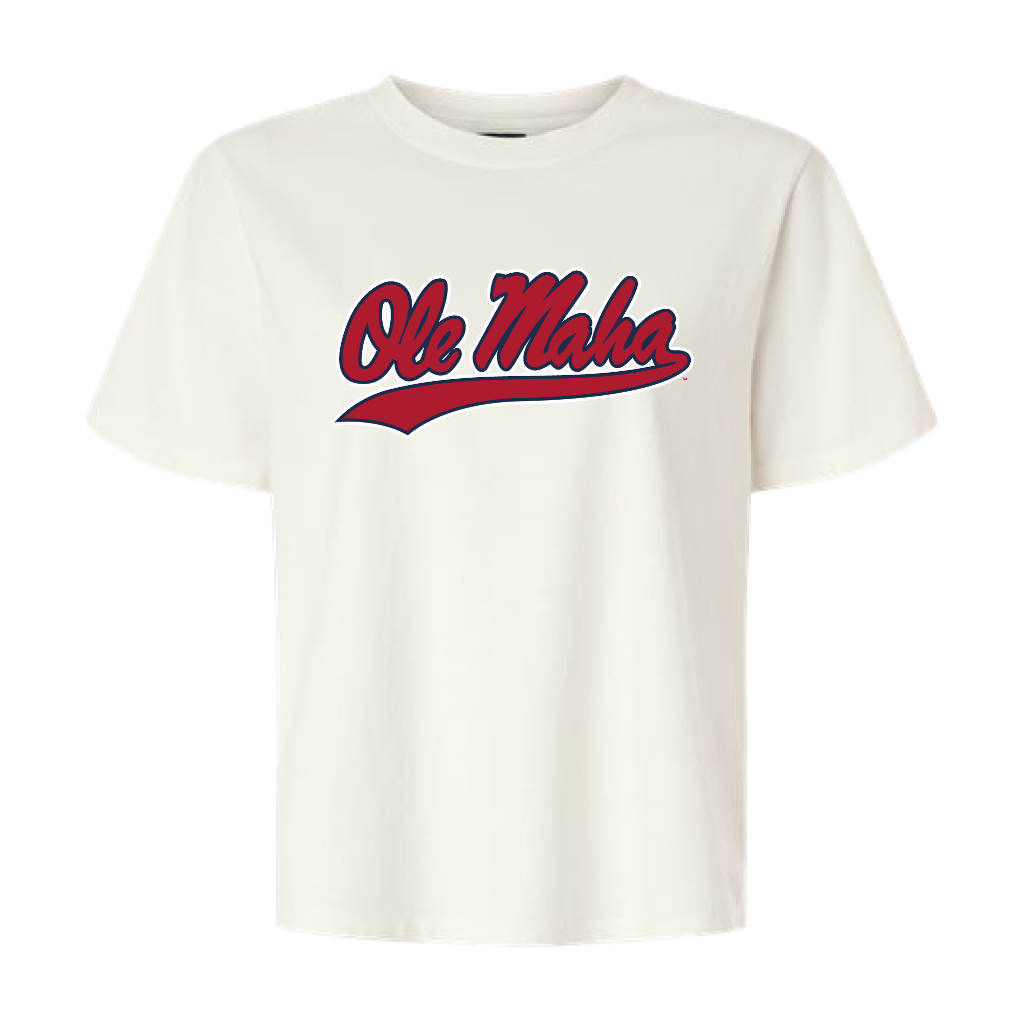 University of Mississippi Olemaha Boxy Crop T-Shirt