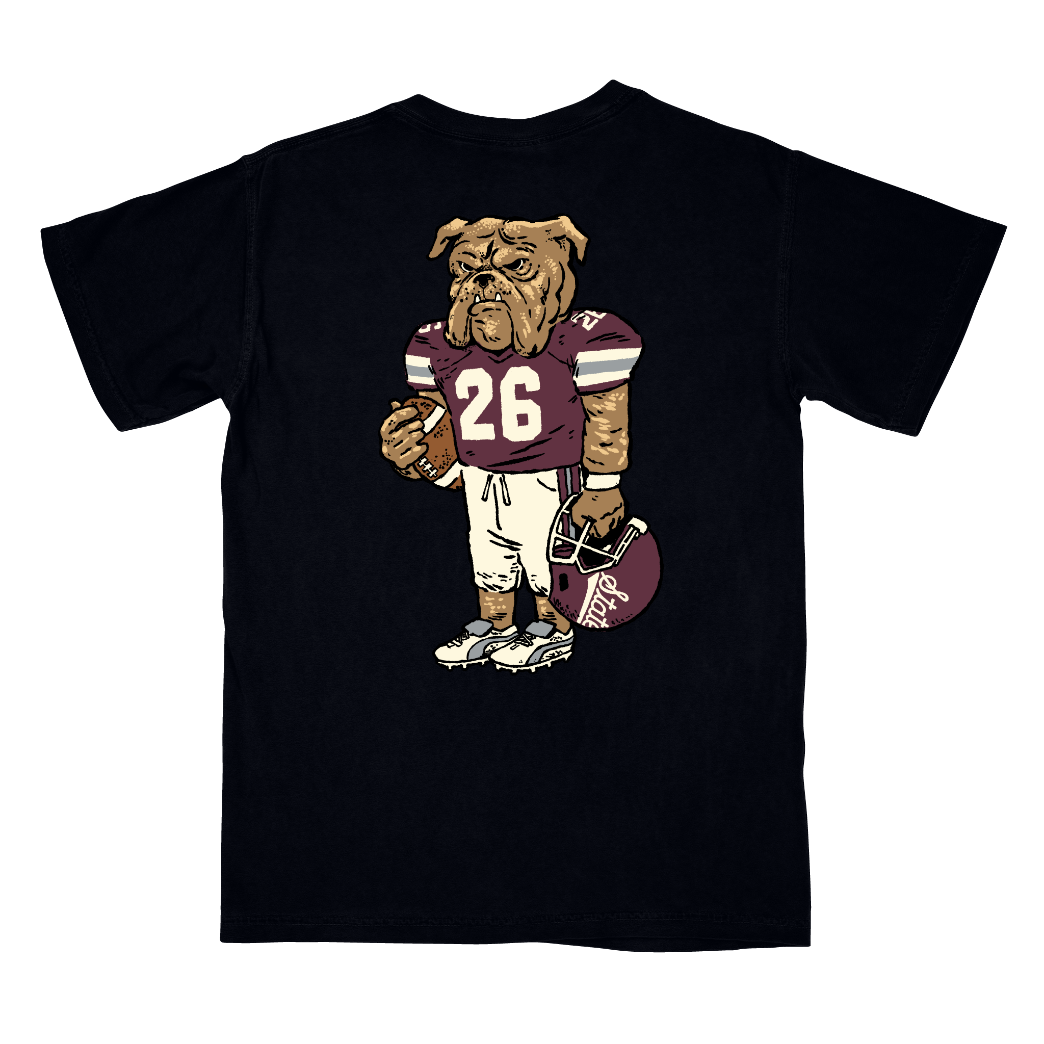 Mississippi State Football Bulldog T-Shirt