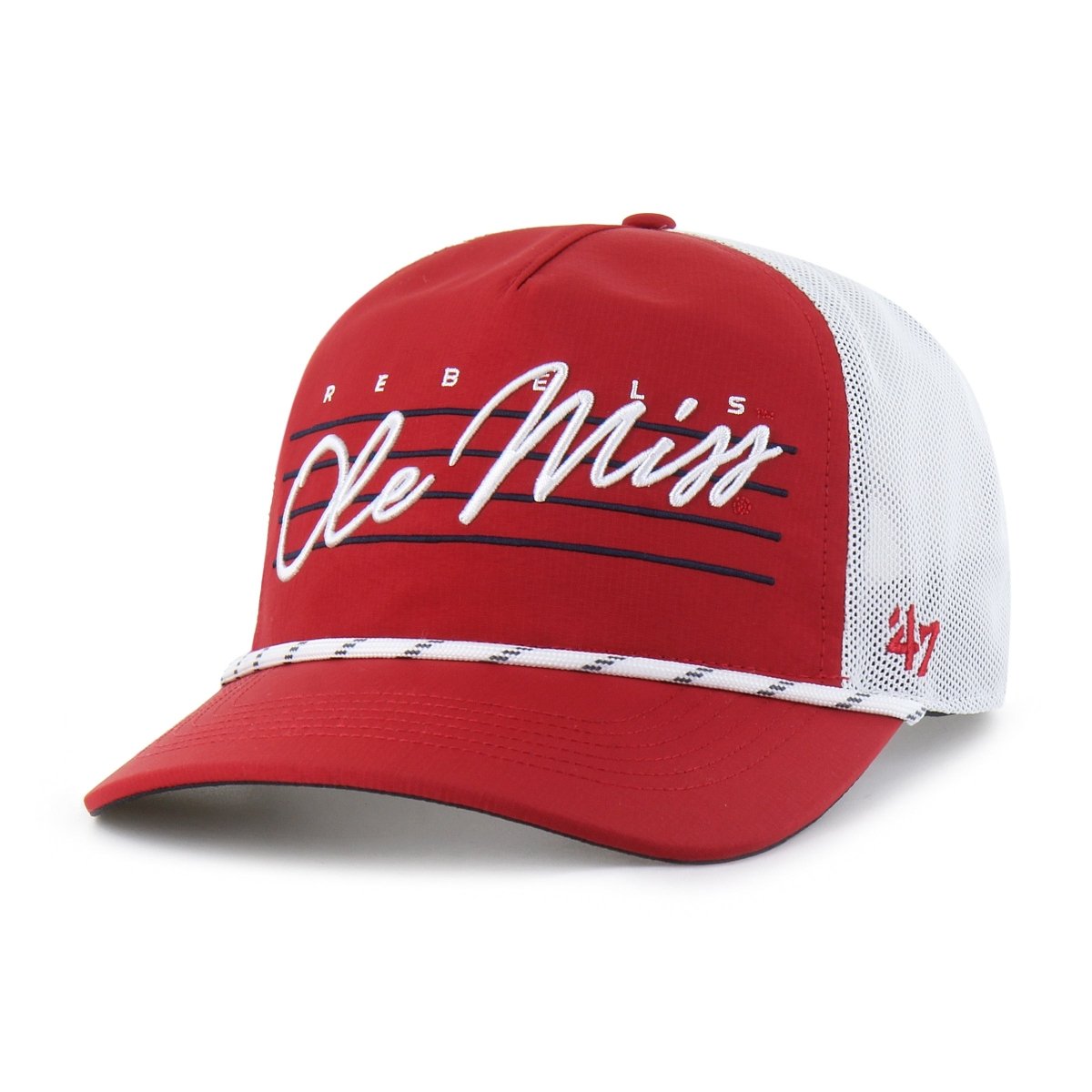 47 Brand Rebels Red Downburst Mesh Hitch Hat - Shop B - Unlimited - 