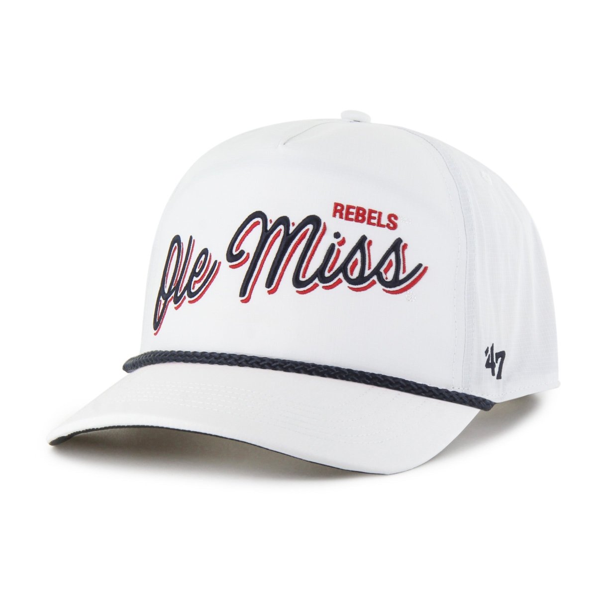 47 Brand Rebels White BRRR Fairway Hitch Hat - Shop B - Unlimited - 
