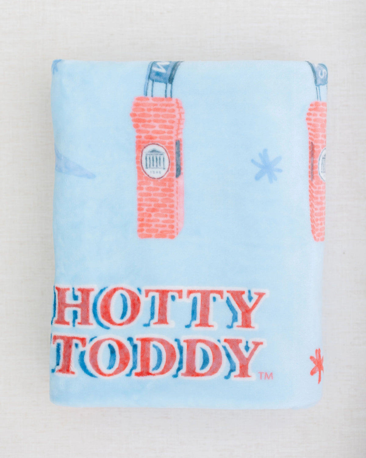 Ole Miss Flannel Fleece Blanket