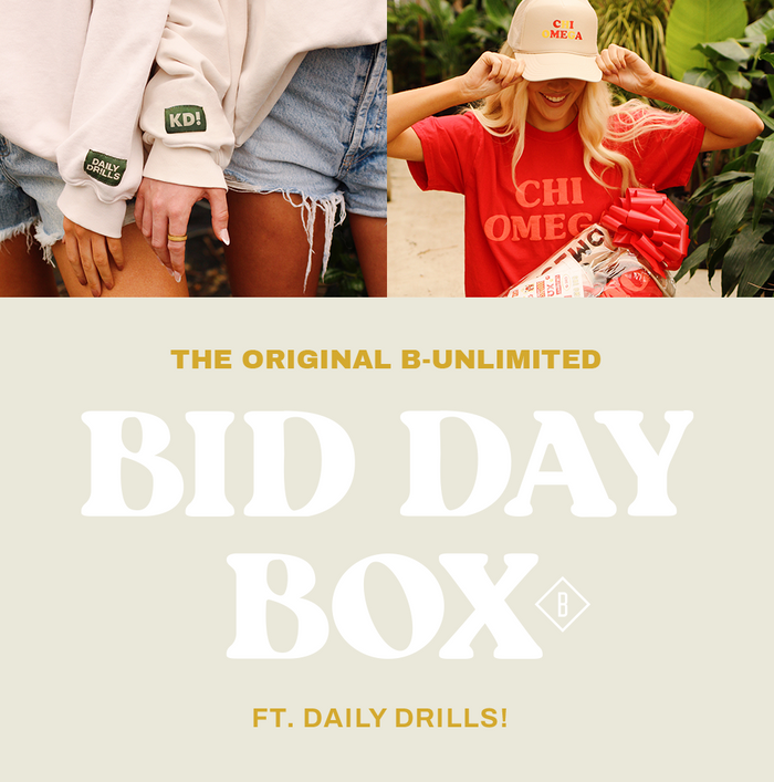 Bid Day Box : T-Shirts, Hoodies, Sweatshirts, Stickers, Cups, Buttons ...