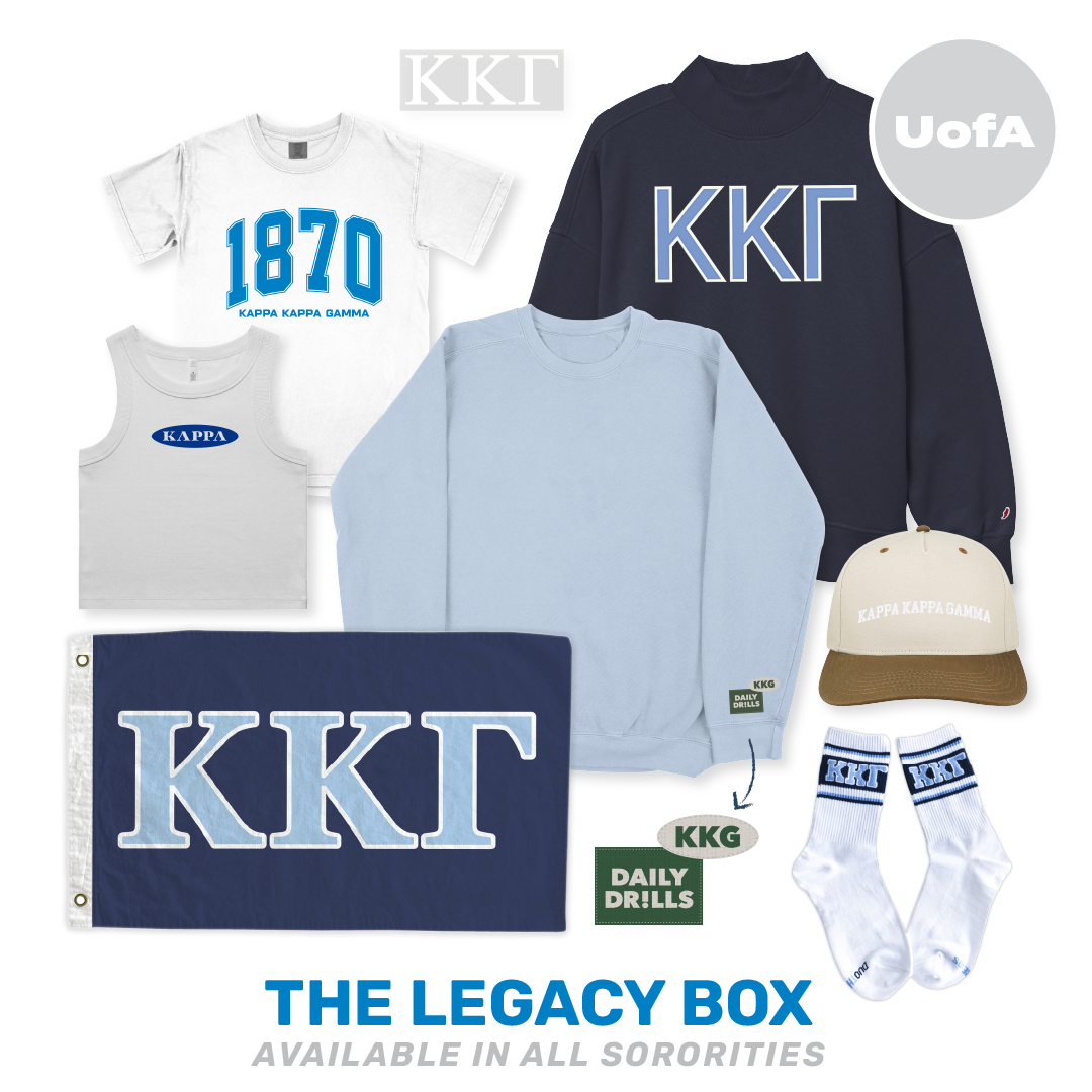 University of Arkansas 2026 Legacy Bid Day Box