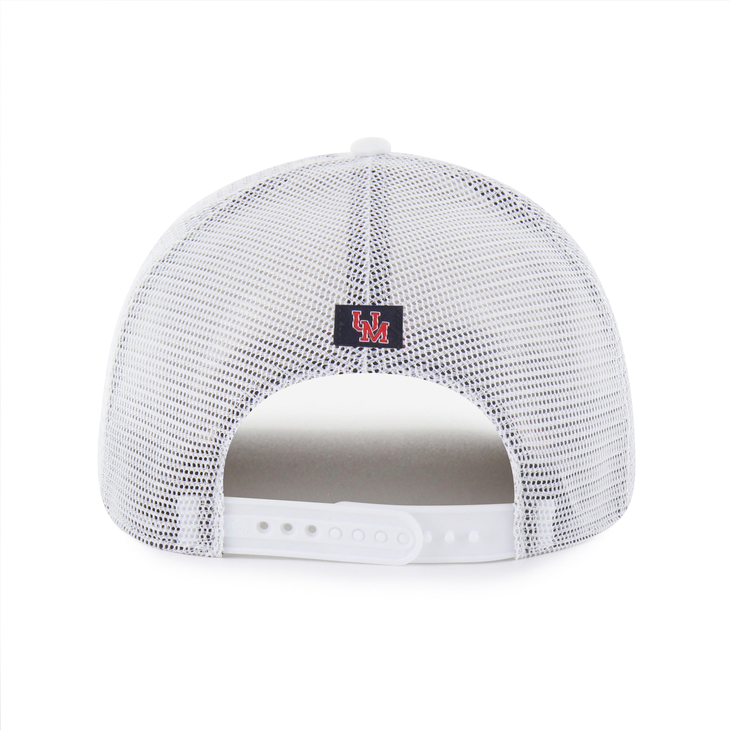 Ole Miss Rebels Vin White Flock Ball 47 Brand Hitch Hat