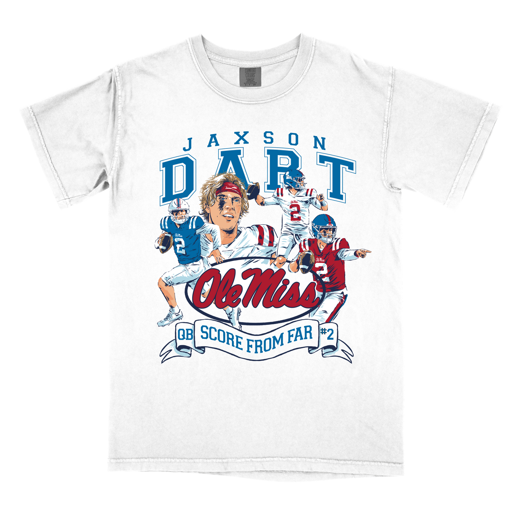 Jaxson Dart Score From Far T-Shirt