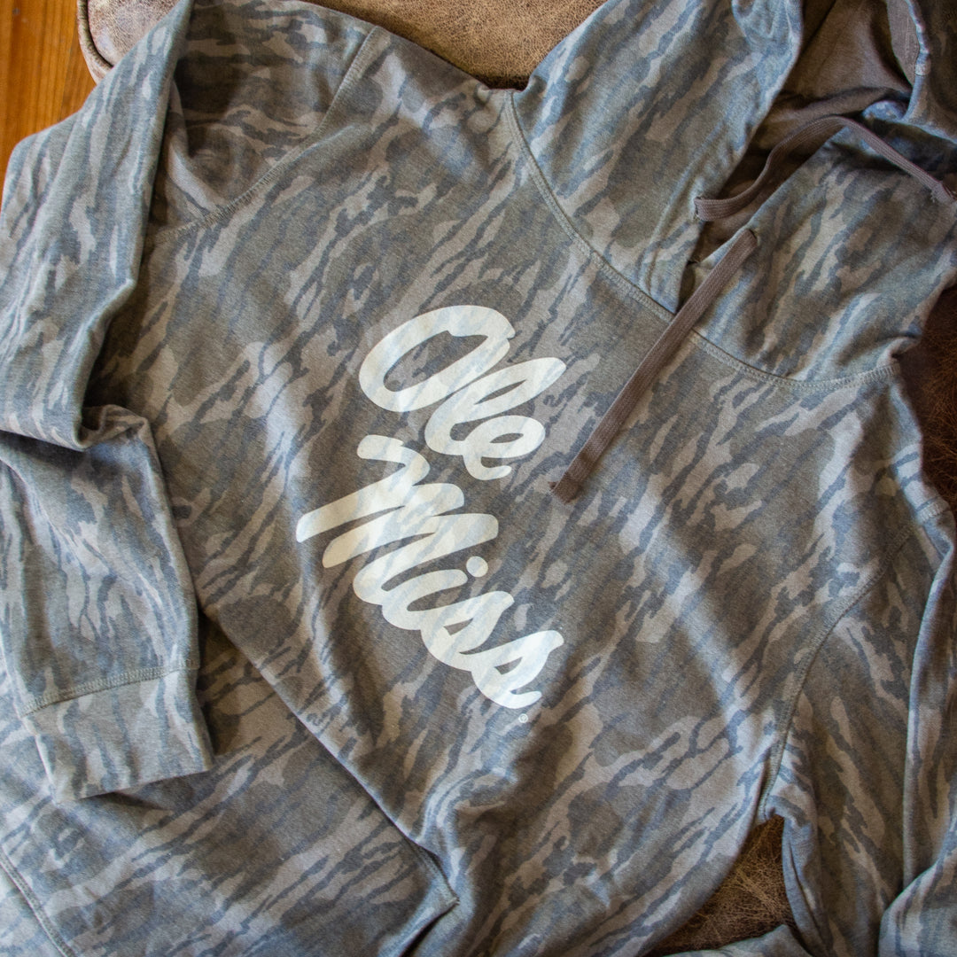 Ole Miss Mossy Oak Logo Hoodie