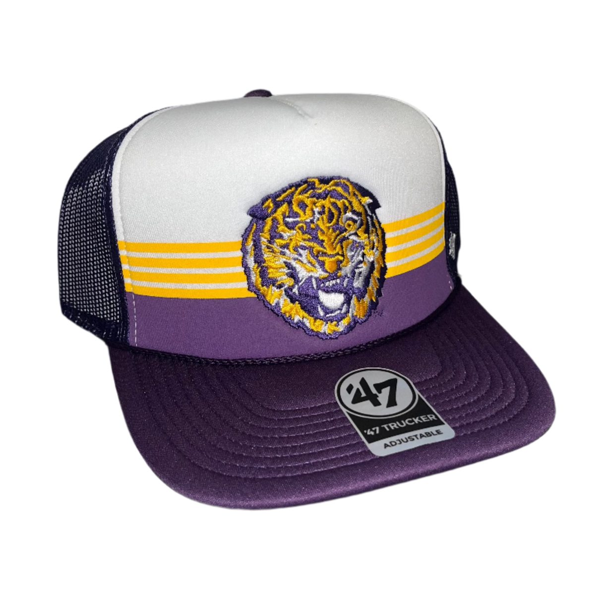 LSU Tigers Vintage Liftoff 47 Trucker Hat