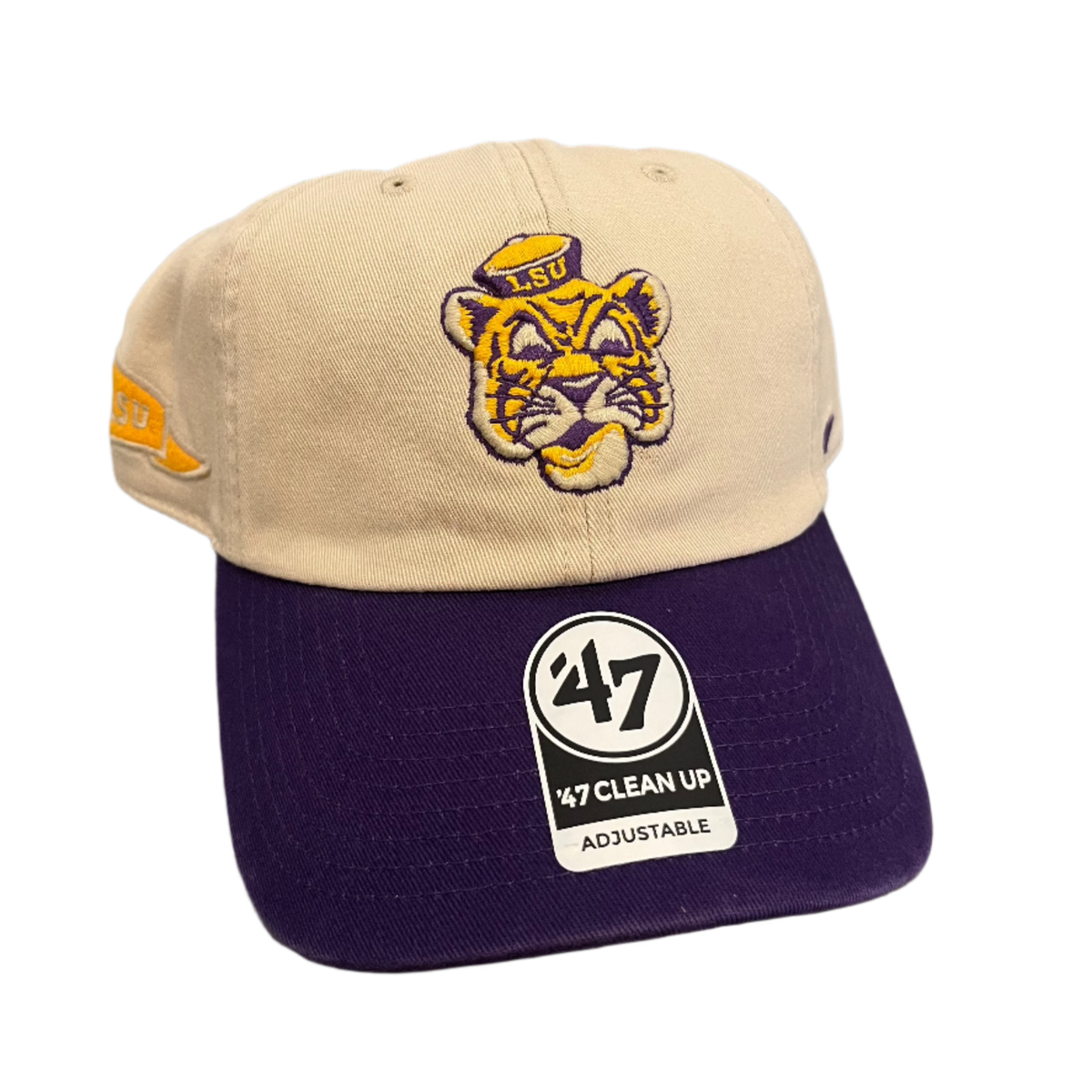 LSU Tigers Grand Stand 47 Clean Up Hat