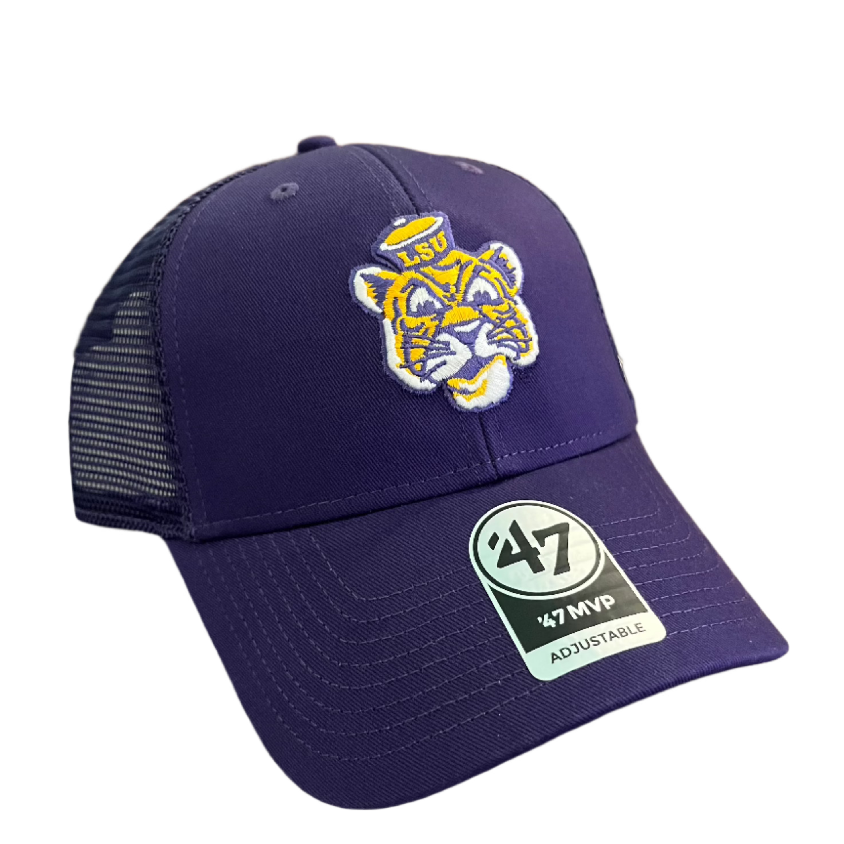 LSU Tigers Vintage Branson 47 Mesh MVP Hat