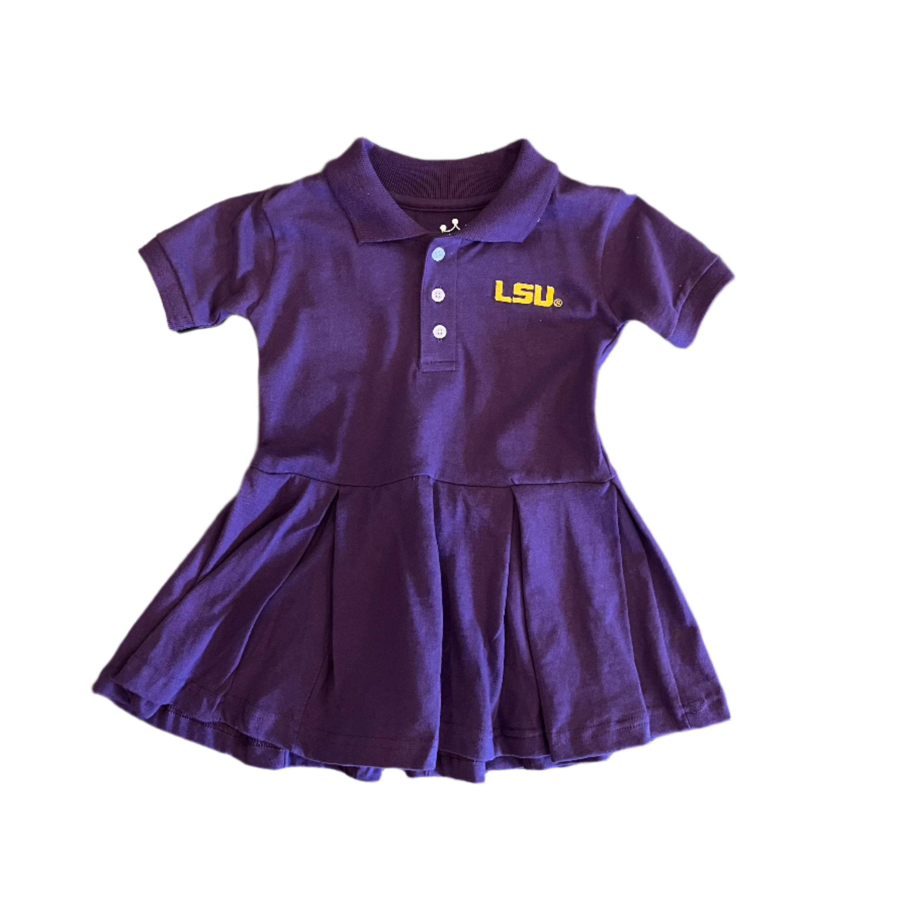 LSU Toddler Polo Dress