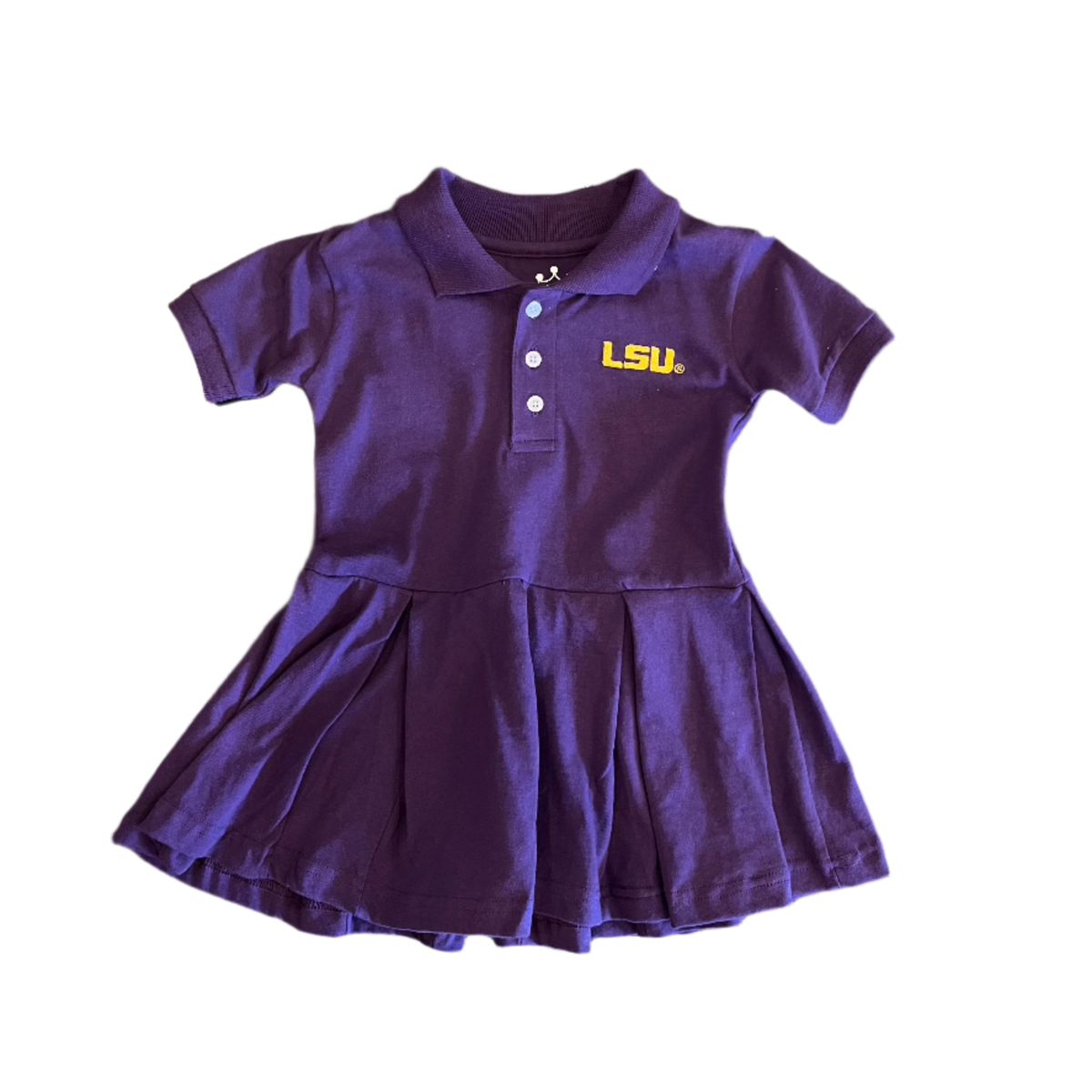 LSU Toddler Polo Dress