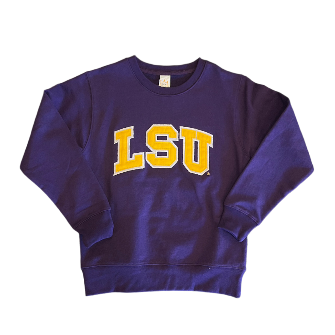 LSU Youth Fleece Sweatshirt 