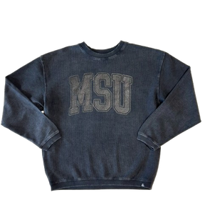 Mississippi State University Tonal Corded Crewneck Sweatshirt