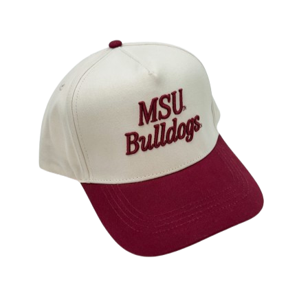 Mississippi State Bulldogs 3D Script Hat