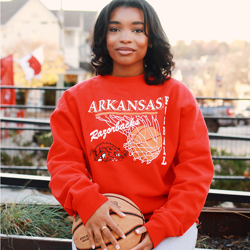 Arkansas razorbacks discount crewneck sweatshirt