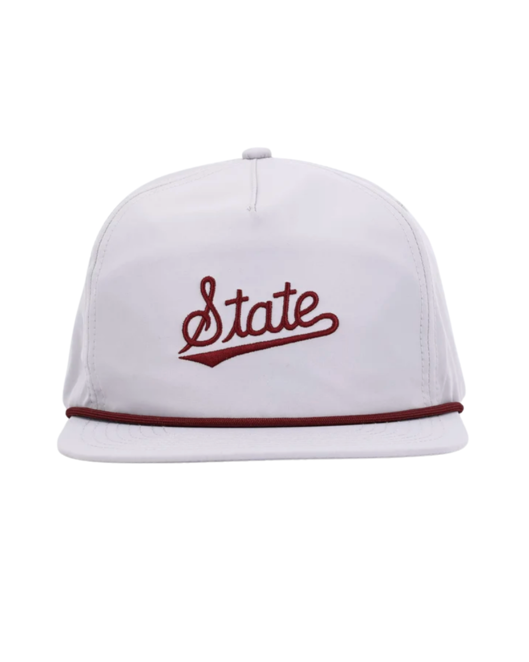 Mississippi State Script Poly Rope Hat