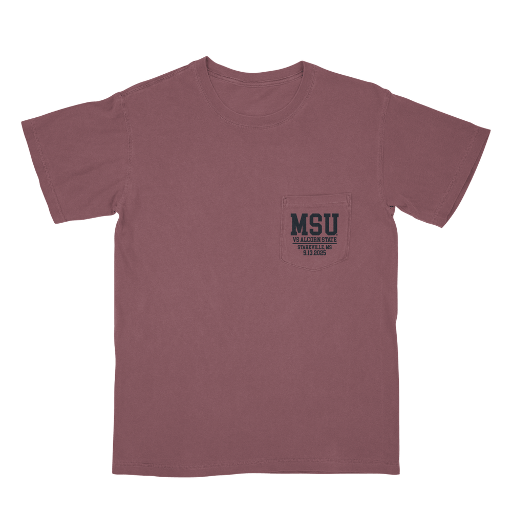 Alcorn State vs. Mississippi State Game Day 2025 T-Shirt - Shop B - Unlimited - 