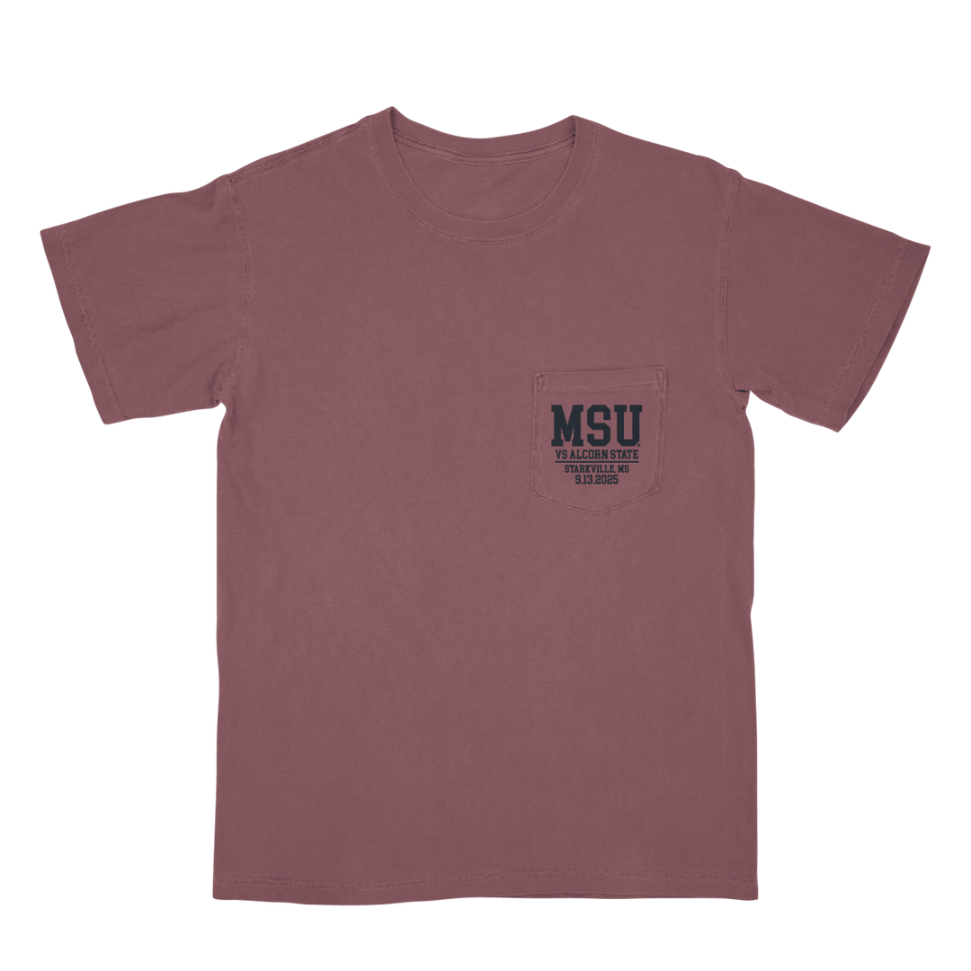 Alcorn State vs. Mississippi State Game Day 2025 T-Shirt - Shop B - Unlimited - 