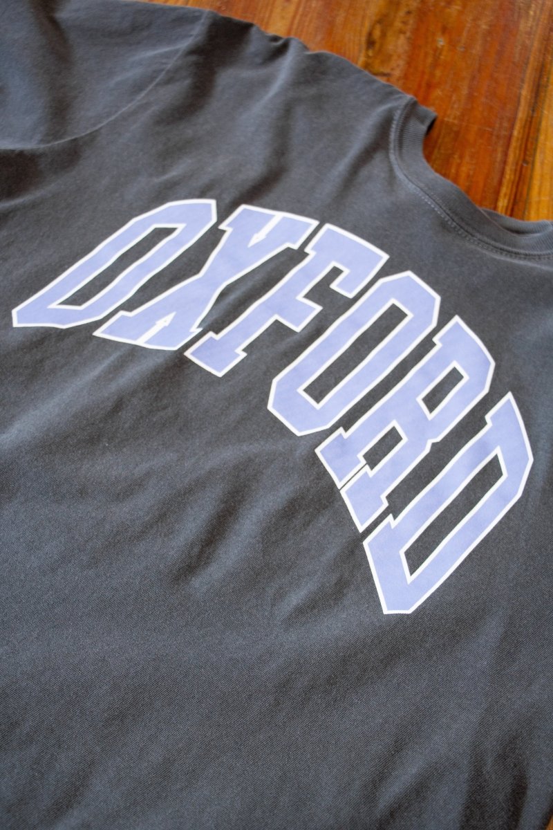 Arched Oxford Boxy Crop T-Shirt - Game Day Apparel - women crop