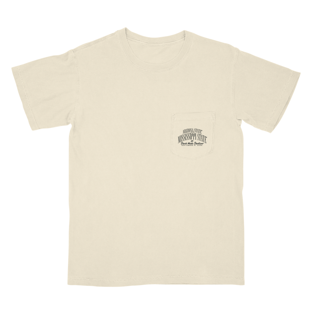 Arizona State vs. Mississippi State Game Day 2025 T-Shirt - Shop B - Unlimited - men tee