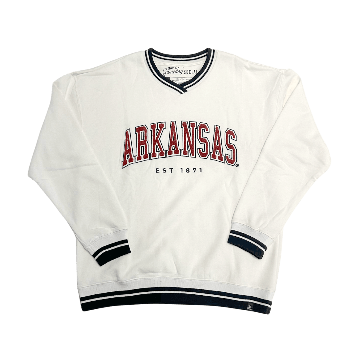 Arkansas Allen Chenille Varsity Sweatshirt - Shop B - Unlimited - 