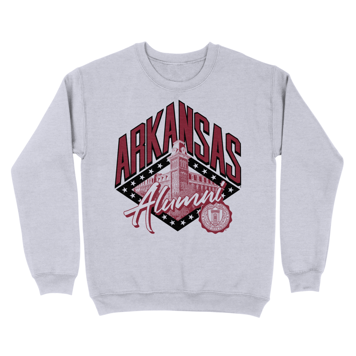 Arkansas Alumni Crewneck - Shop B - Unlimited - men fleece