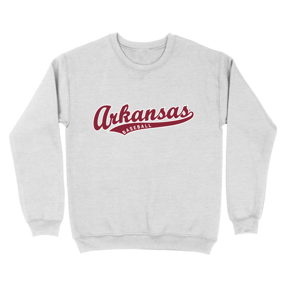 Arkansas Baseball Script Sweatshirt - Shop B-Unlimited