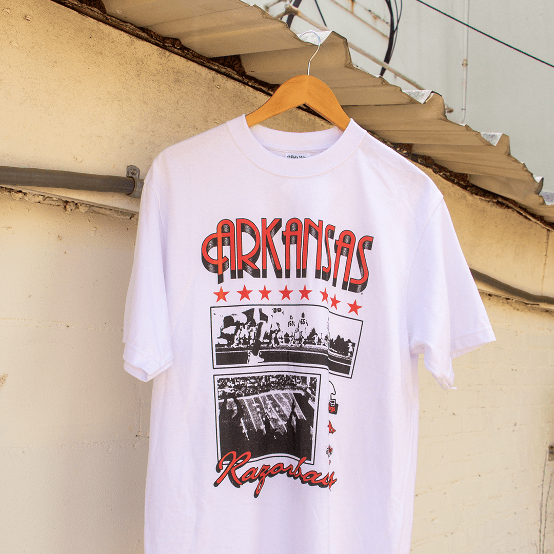 Arkansas City Landscape T-Shirt - Game Day Apparel - men tee