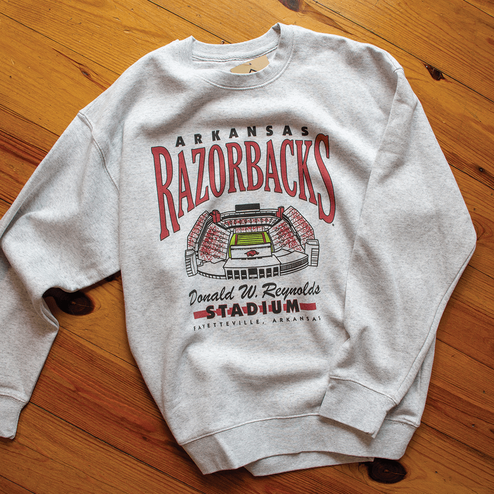 Arkansas Classic Stadium Crewneck Sweatshirt - Shop B - Unlimited - men fleece